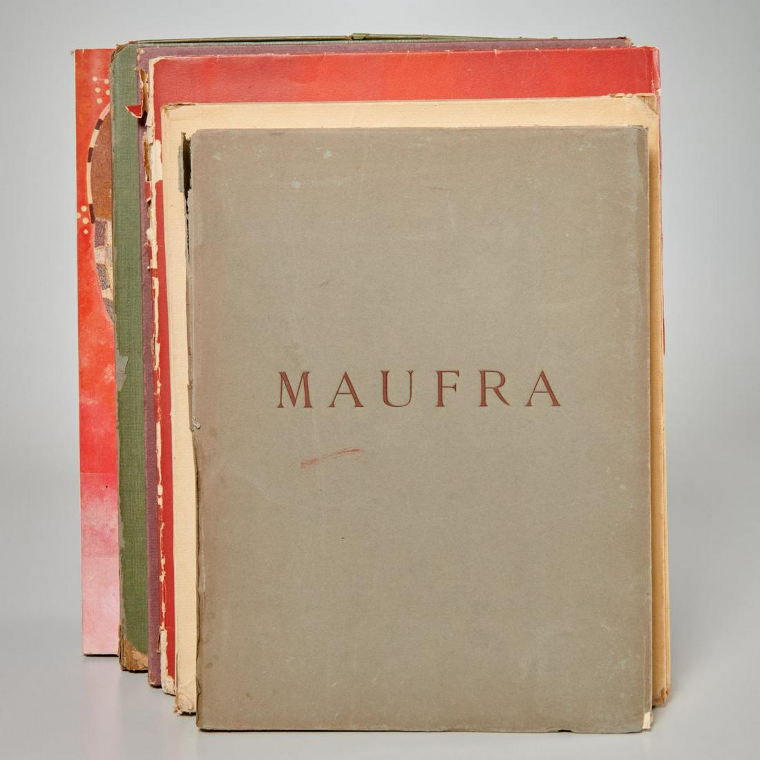 (6) Vols., artists incl. Klee, Villon, Kandinsky: (6) Vols., artists incl. Klee, Villon, Kandinsky, Includes: 1) Soby. The Prints of Paul Klee, MOMA, 1947, booklet with 40 loose prints in folder; 2) Homage to Wassily Kandinsky, Leon Amiel, 1975, hard