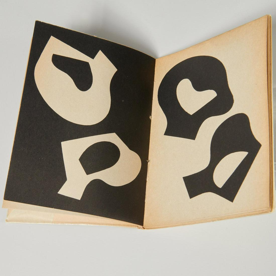 [Hans Arp] (2) illustrated volumes: [Hans Arp] (2) illustrated volumes, Gaston Puel. Ce Chant Entre Deux Astres. Les Ecrivains Reunis/Armand Henneuse, 1956, inscribed to writer Charles Autrand and signed by Puel; with, Tristan Tzara. Vi