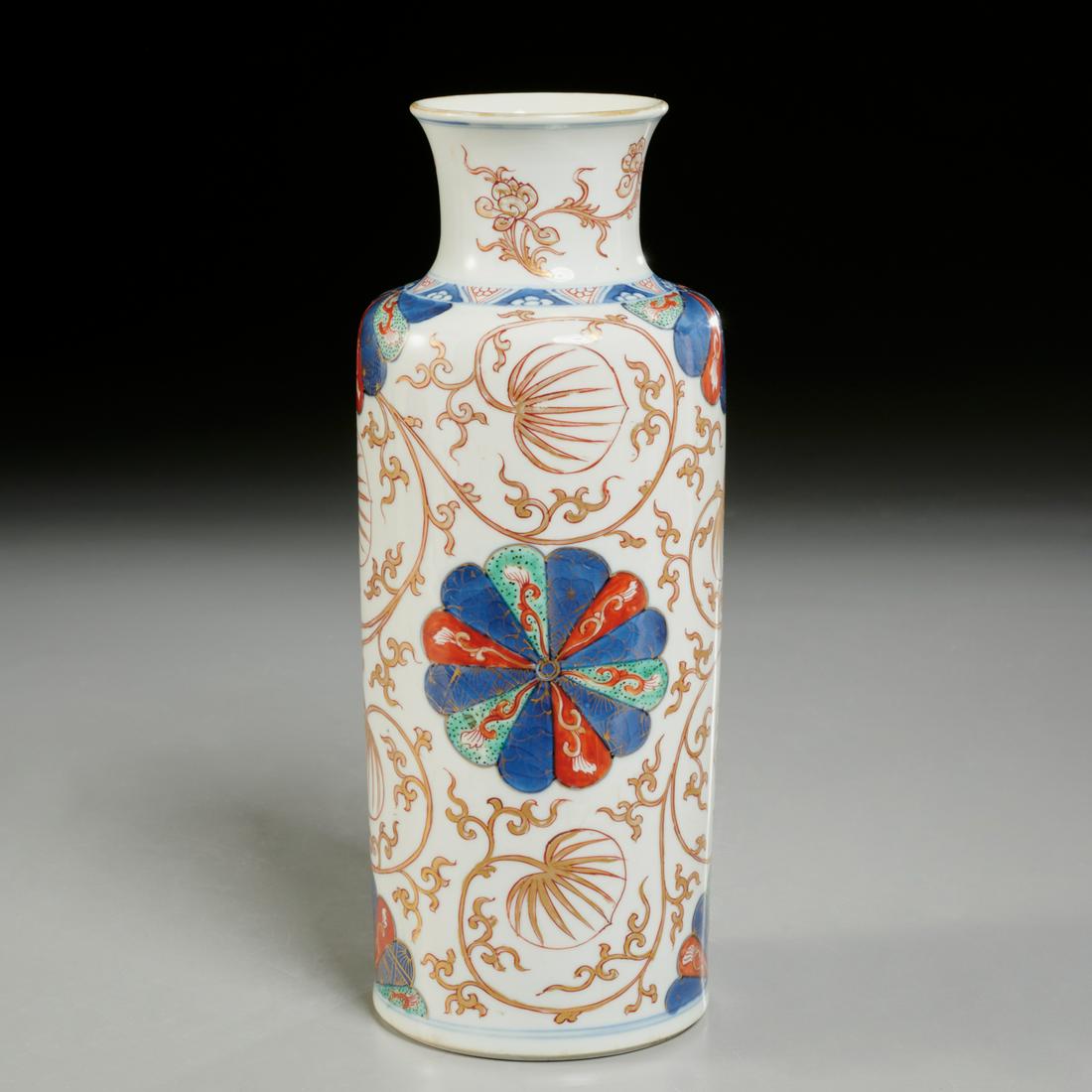 Verte Imari porcelain vase, ex-Christie's (1 of 5)