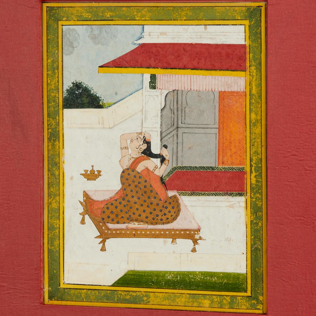 Mughal School, fine drawing (1 of 4)