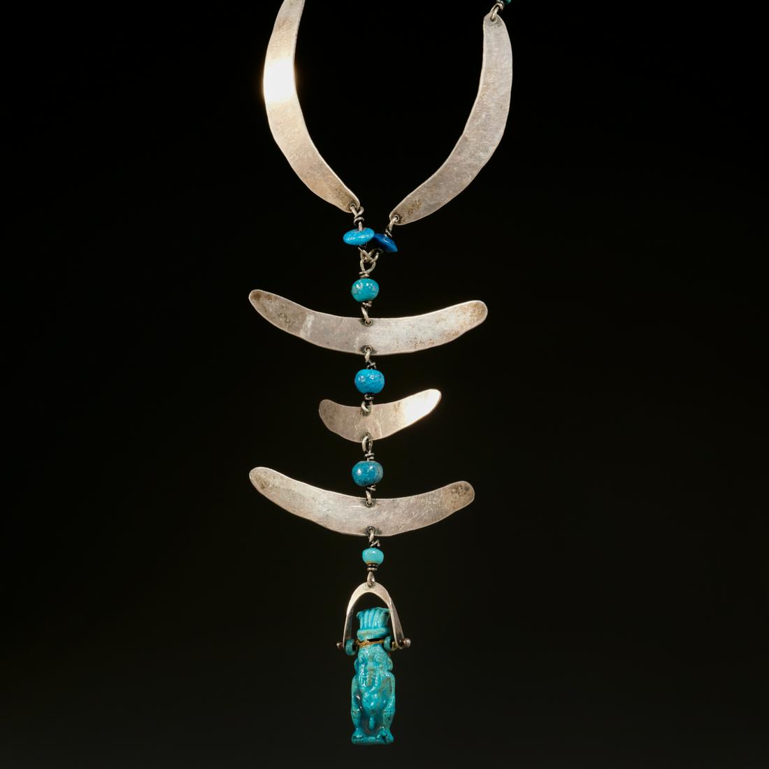 Ed Wiener, sterling choker necklace (1 of 6)