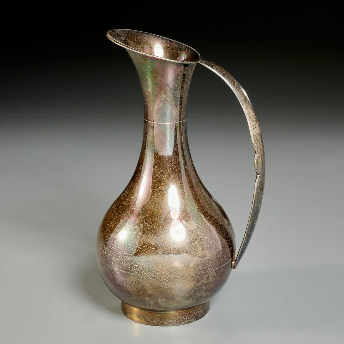 Juventino Lopez Reyes, sterling silver ewer (1 of 5)