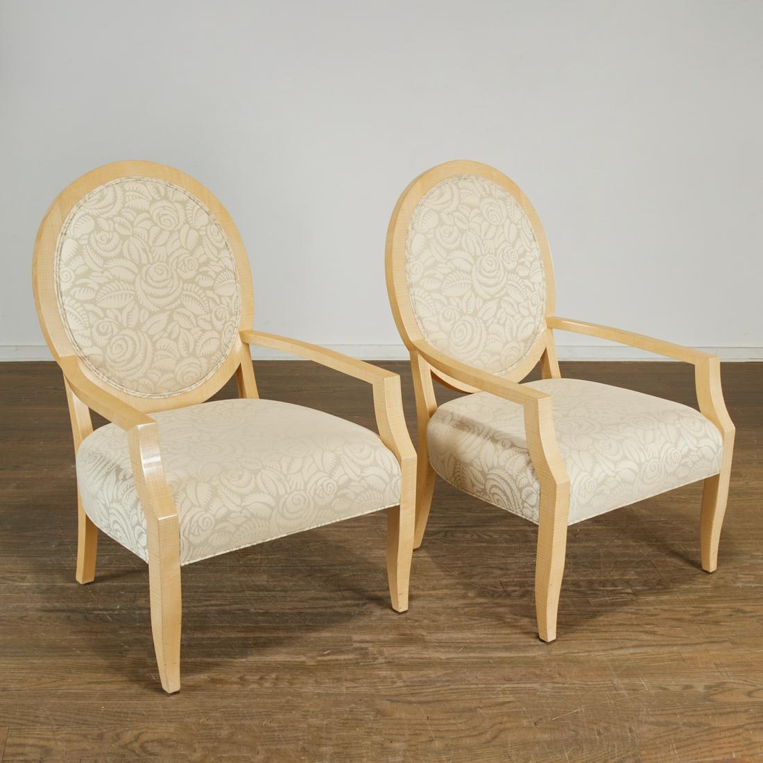 J. Robert Scott, pair "Art Deco" fauteuils (1 of 6)