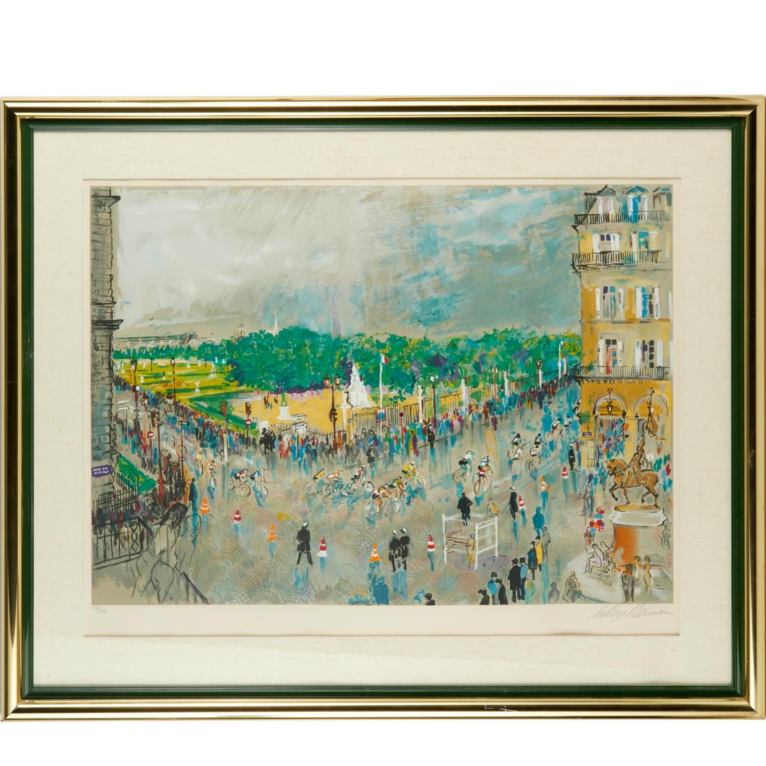 Leroy Neiman, color lithograph, 1981 (1 of 7)