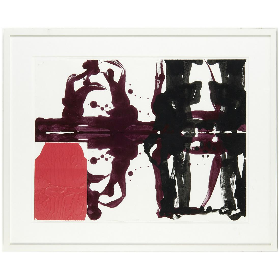 George Negroponte, gouache on paper, 2005 (1 of 7)