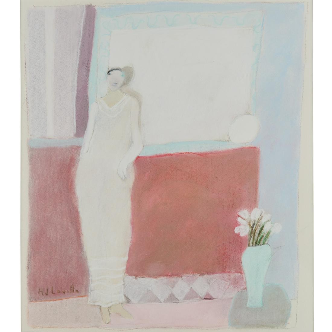 Joy Laville, pastel portrait (1 of 7)