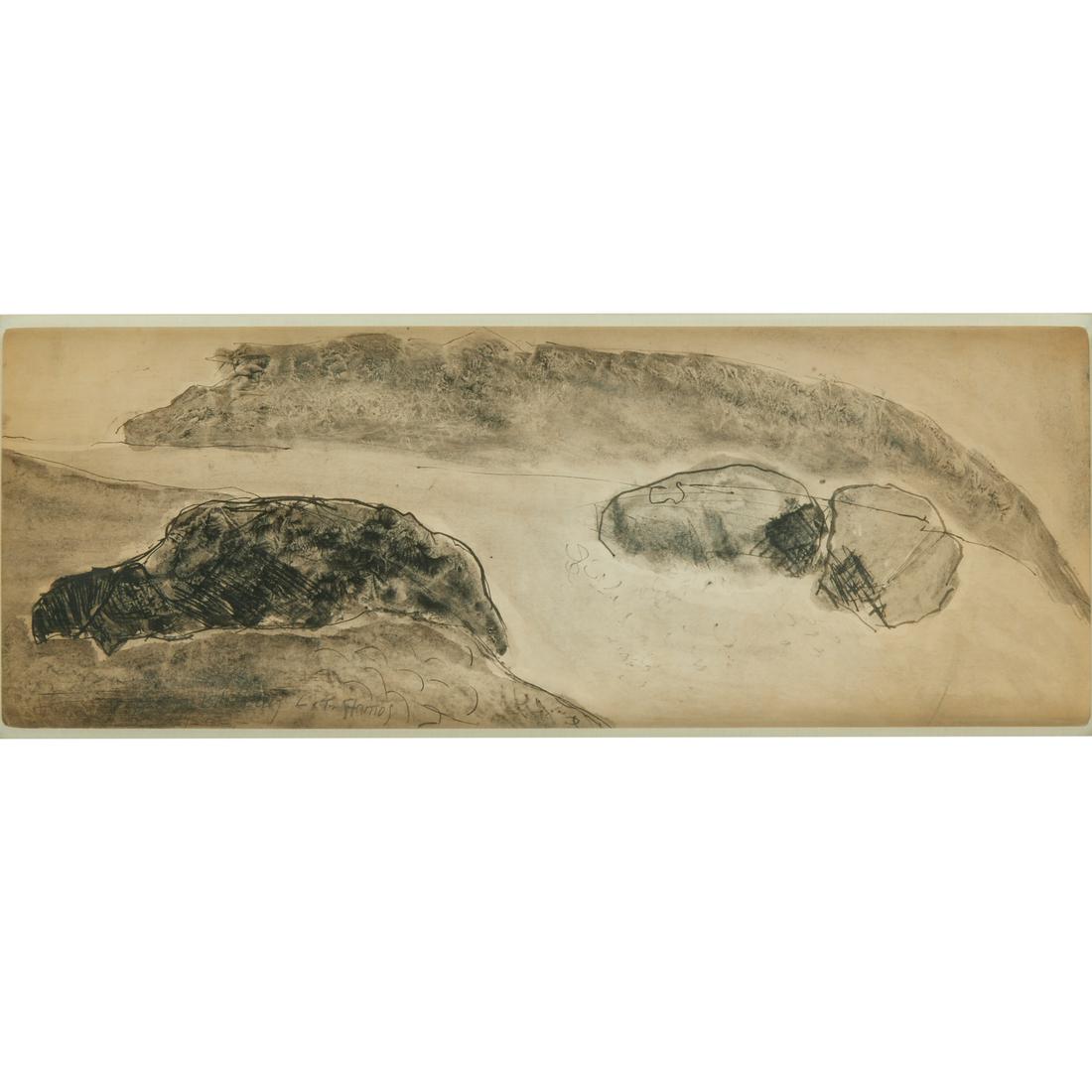 Theodoros Stamos, ink on paper, 1958 (1 of 7)