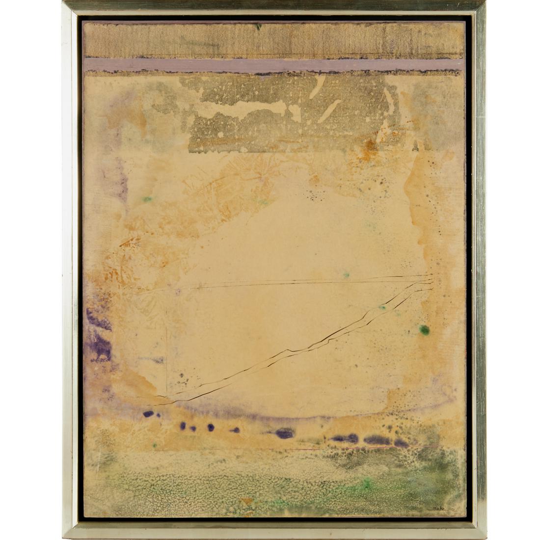 Richards Ruben, oil on board, 1975 (1 of 6)