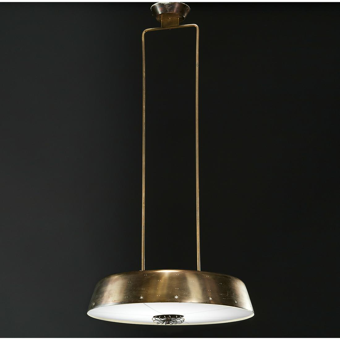 Paavo Tynell pierced brass chandelier (1 of 9)