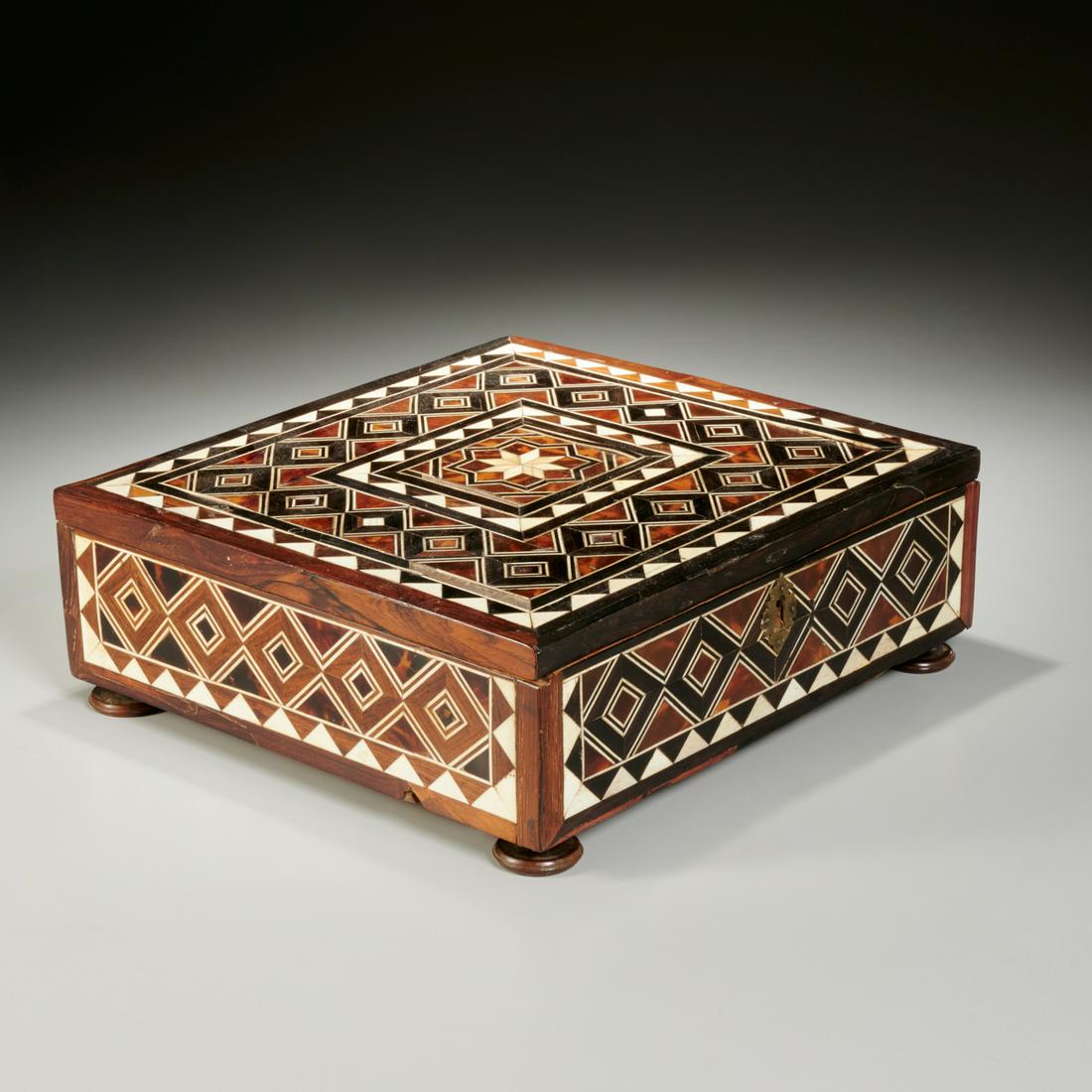 Damascus inlaid box, sourced Parish-Hadley (1 of 8)