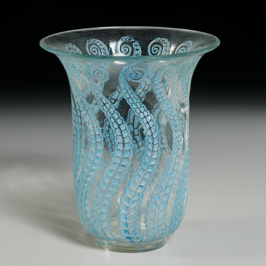 Rene Lalique, "Medusa" vase (1 of 6)