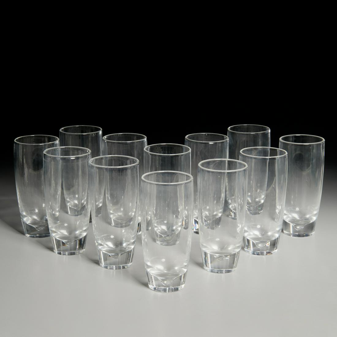 Steuben, (12) model 7940 tumblers (1 of 4)