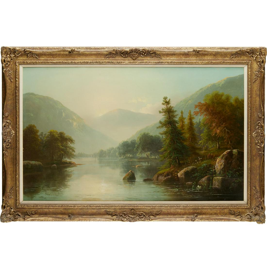 George M. Leonard, oil on canvas (1 of 7)