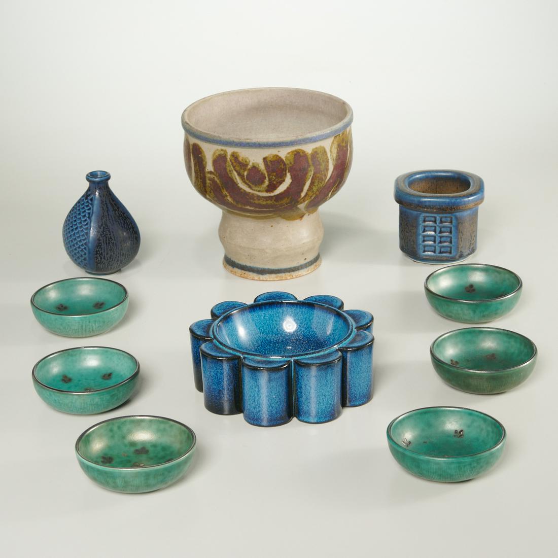 Gustavsberg Swedish Modern ceramics group (1 of 9)