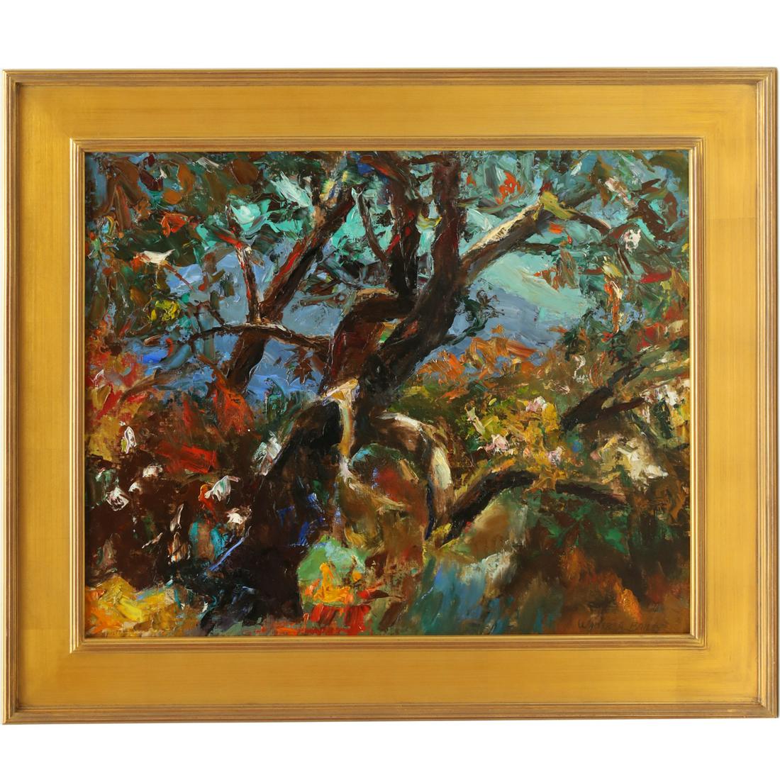 Walter A. Bailey, oil on board (1 of 9)