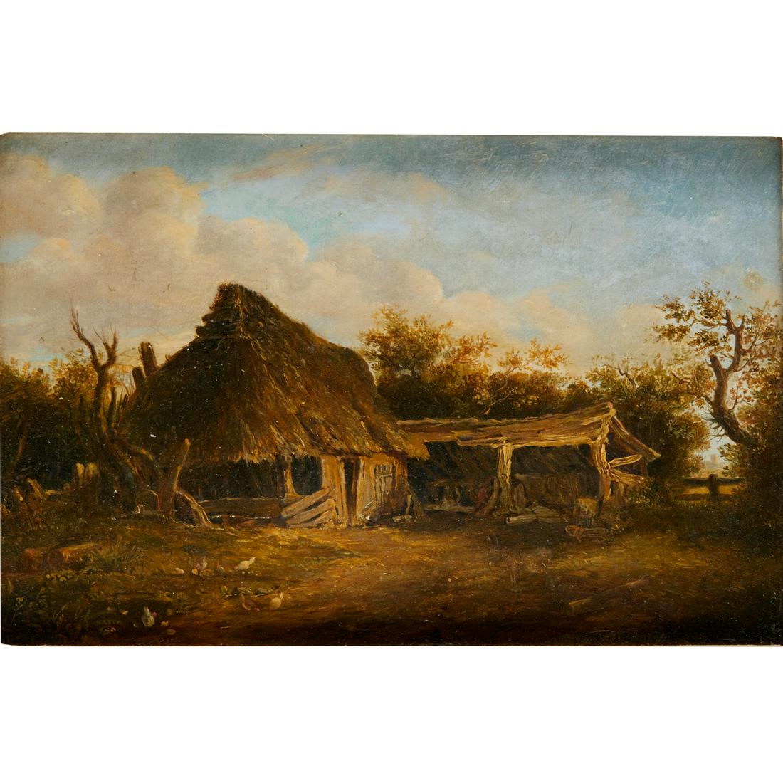 John Constable (school of), oil on board (1 of 6)