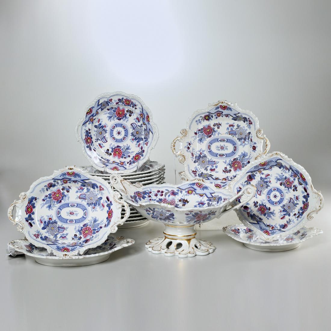 John & William Ridgway partial dessert service (1 of 9)