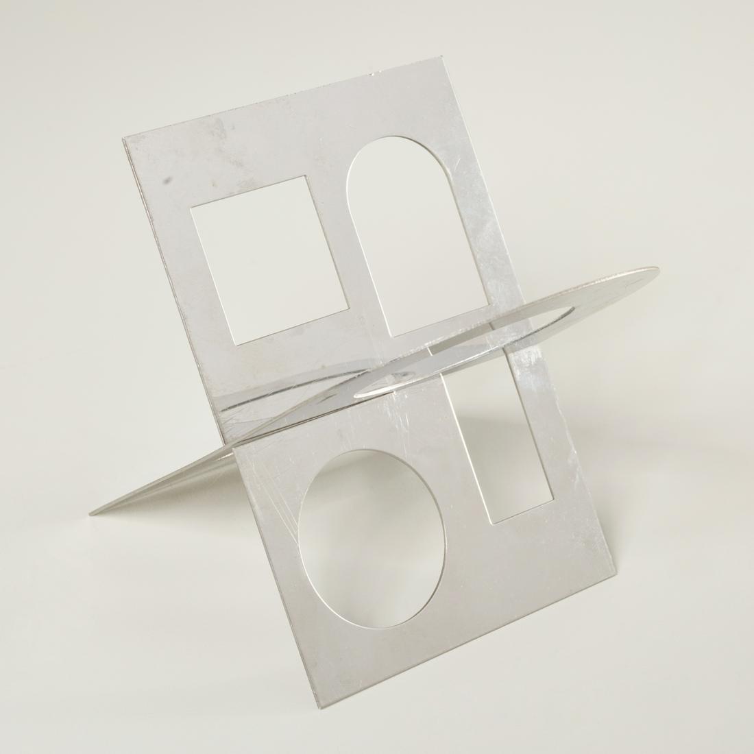 Nicolas Schoffer, chromed sculpture (1 of 5)