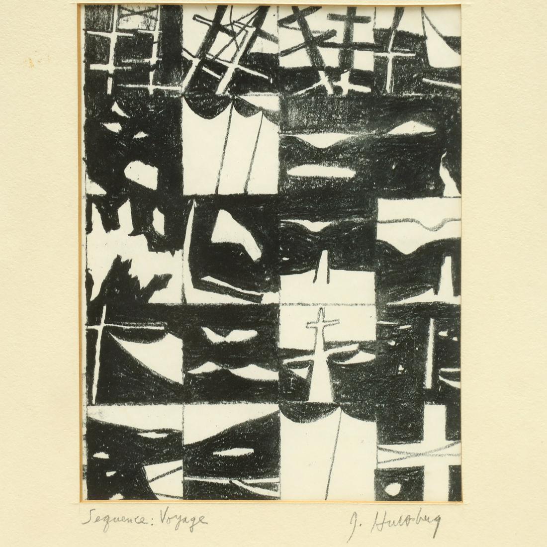 John Hultberg, lithograph, 1949 (1 of 8)