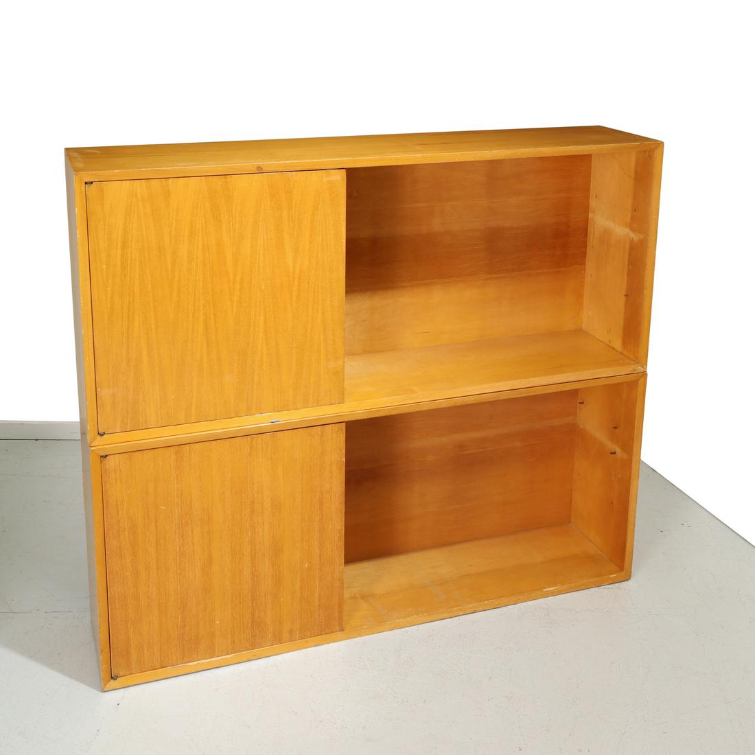 George Nelson, (2) "Basic Group" bookcase cabinets (1 of 6)