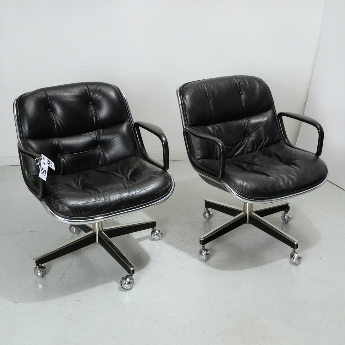 Charles Pollack / Knoll, (2) executive chairs (1 of 7)