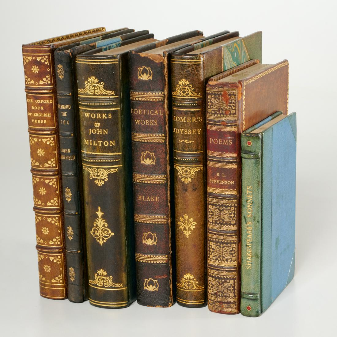 (7) Vols. decorative bindings, incl. Riviere & Son (1 of 5)