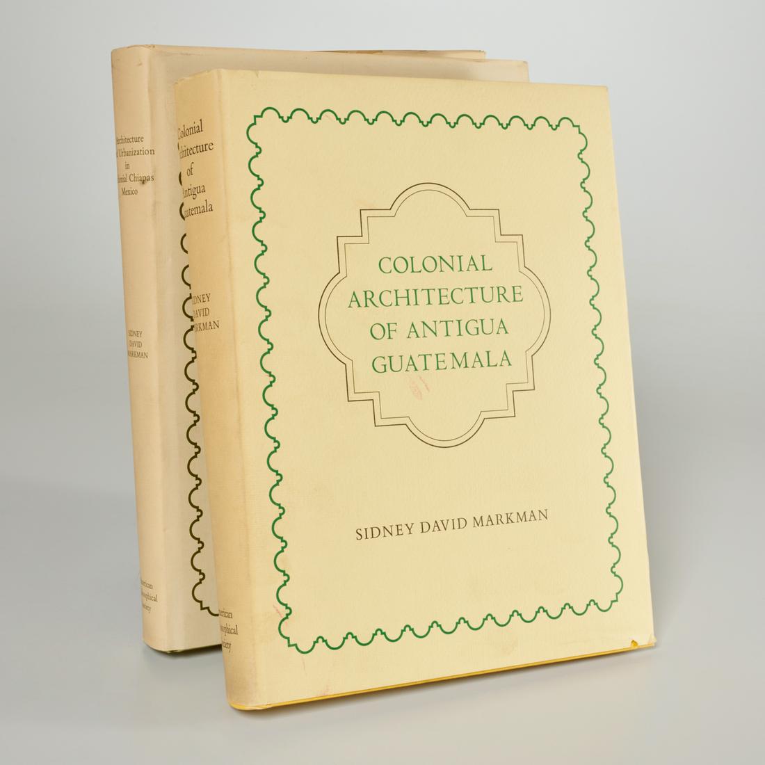 Colonial architecture, Chiapas & Antigua, (2) vols (1 of 5)