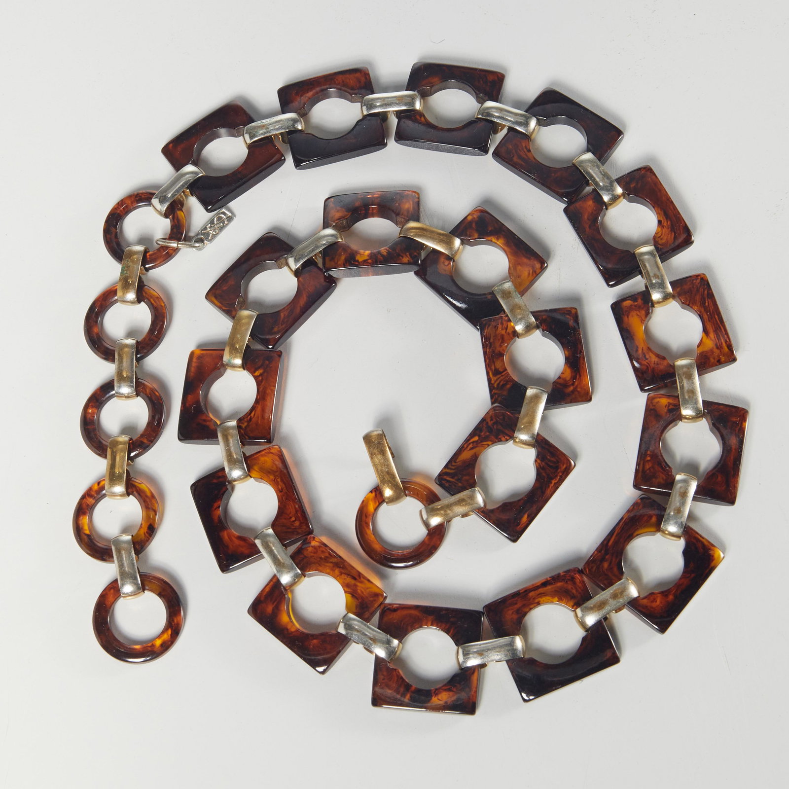 Vintage Yves Saint Laurent chain link belt (1 of 6)