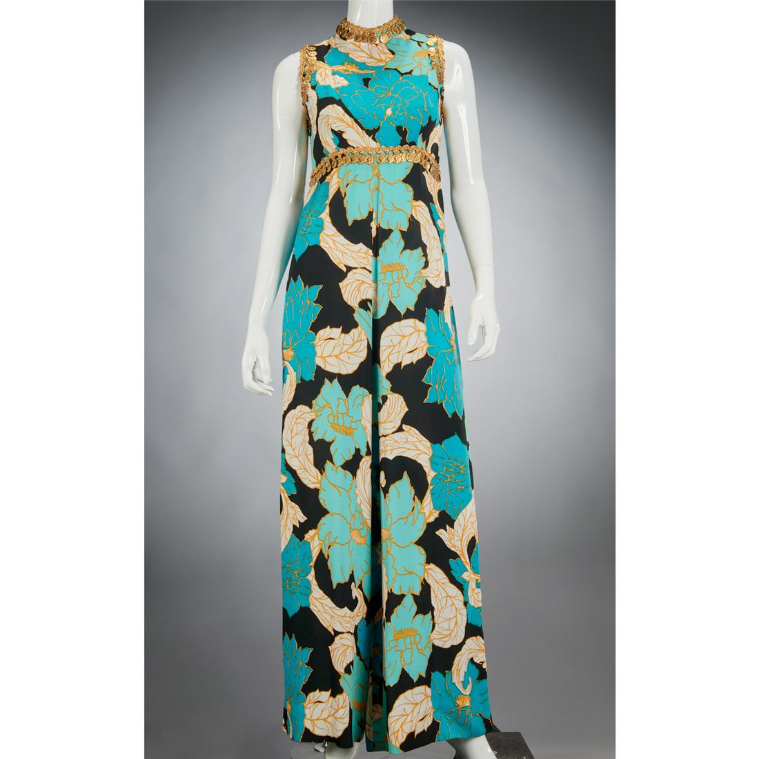 Arkay embellished print jumsuit (1 of 7)