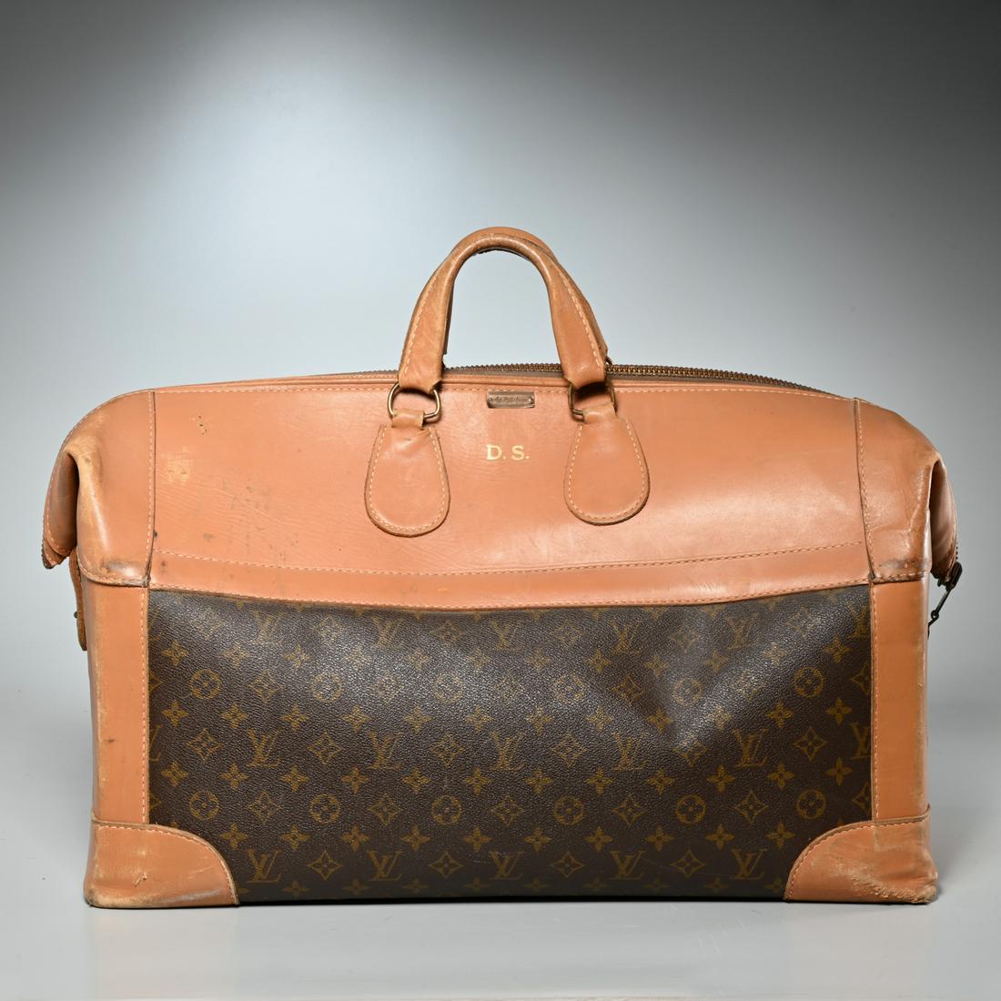 Vintage Louis Vuitton monogram travel bag steamer (1 of 9)