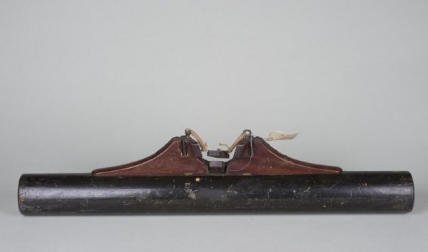 Antique patent model: signed Daniel Bayles, Brookl: Antique patent model: signed Daniel Bayles, Brooklyn, Late 19th century, 26"l
