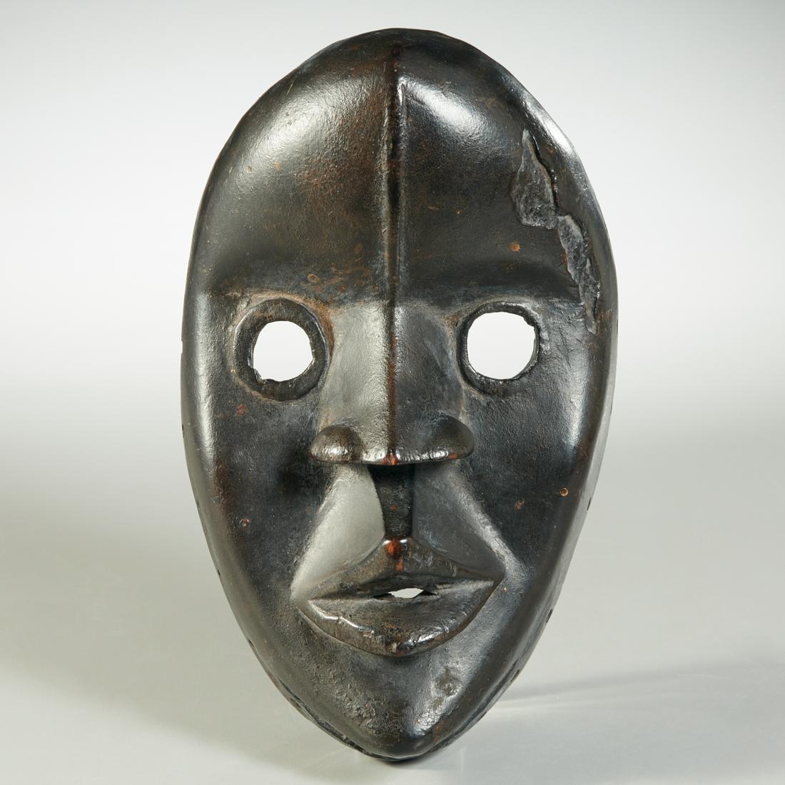 Dan Peoples, tribal mask, ex-museum (1 of 6)