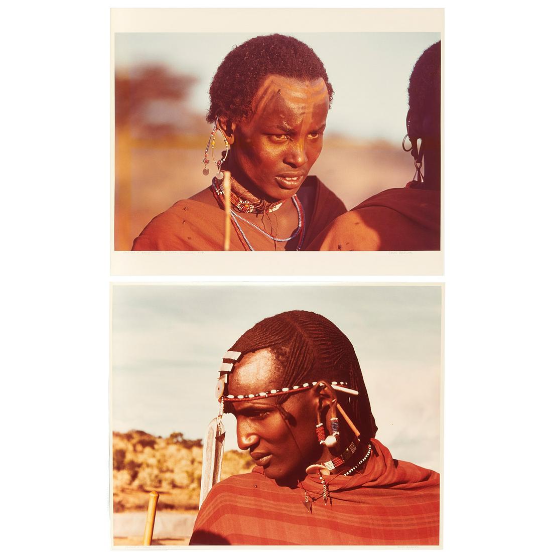Carol Beckwith, Maasai Portraits, signed (1 of 6)