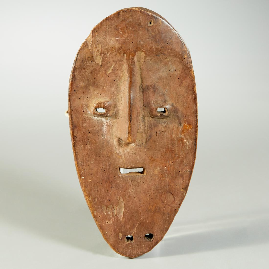 Lega Peoples, tribal carved mask, ex-museum (1 of 5)