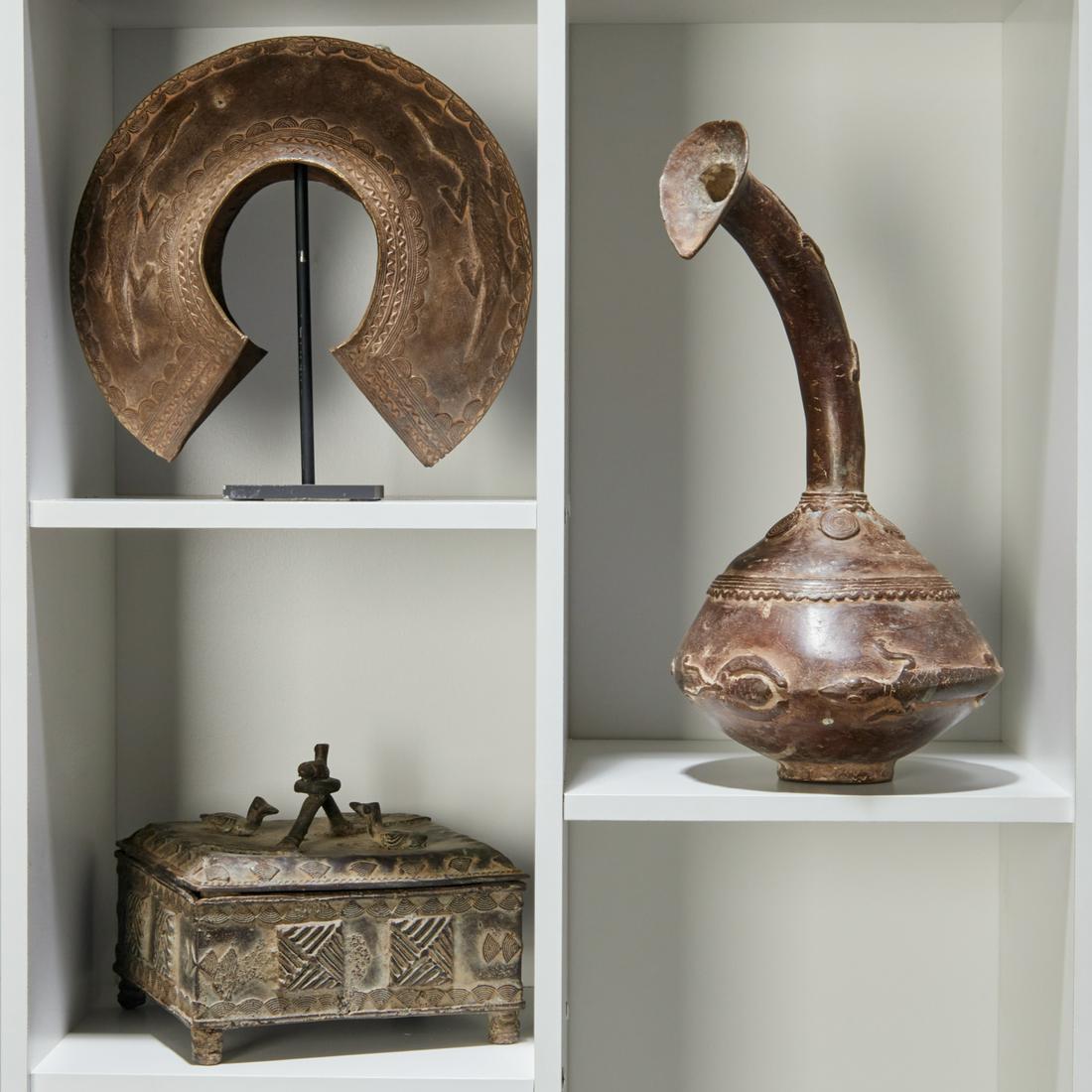 Dan Peoples,  (3) bronze items (1 of 7)
