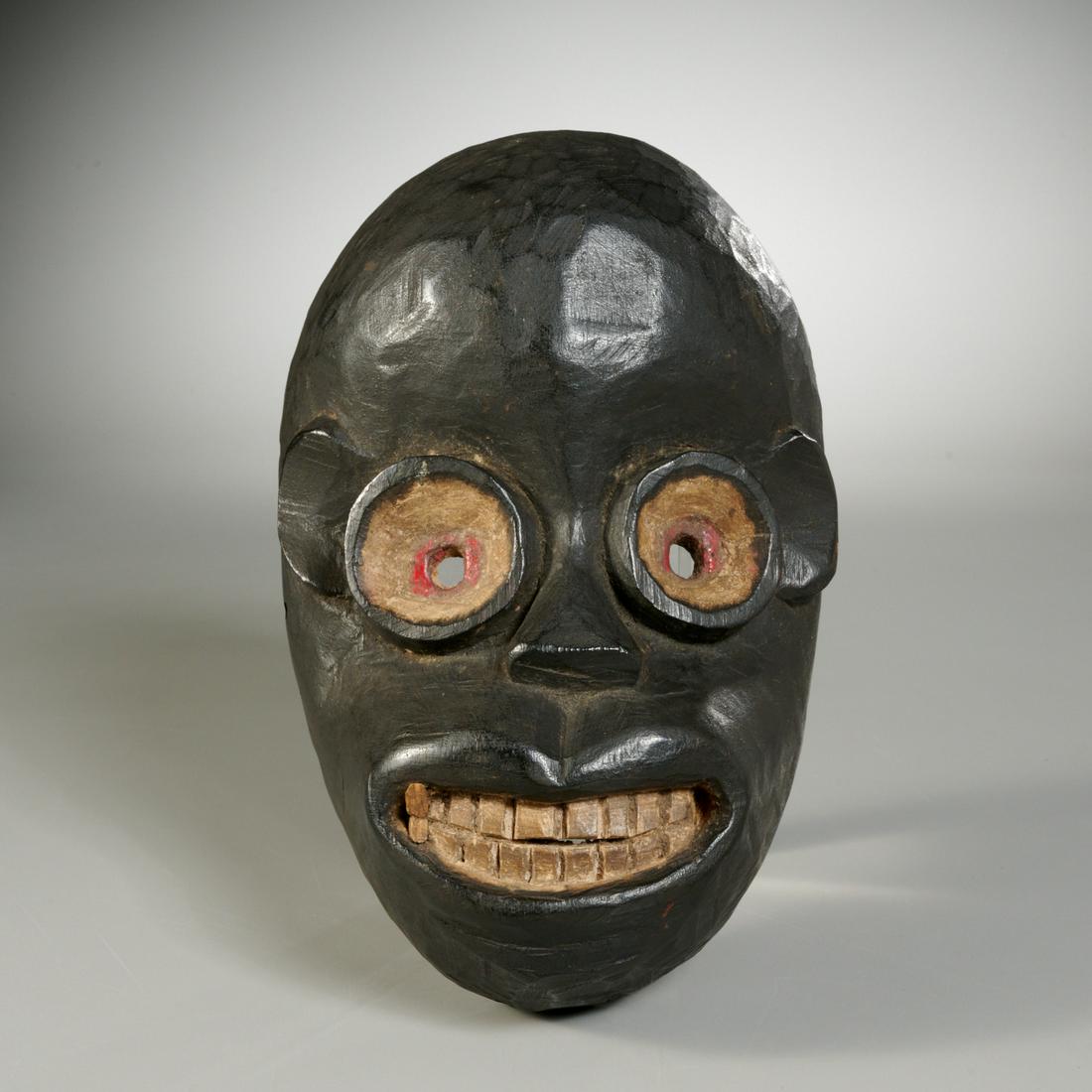 Ibo (Igbo) Peoples, carved monkey mask, ex-museum (1 of 5)