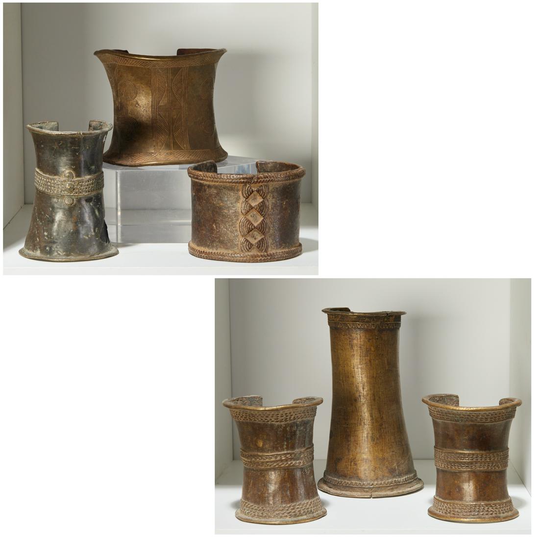 Fang Culture, (6) cuff bracelets (1 of 4)