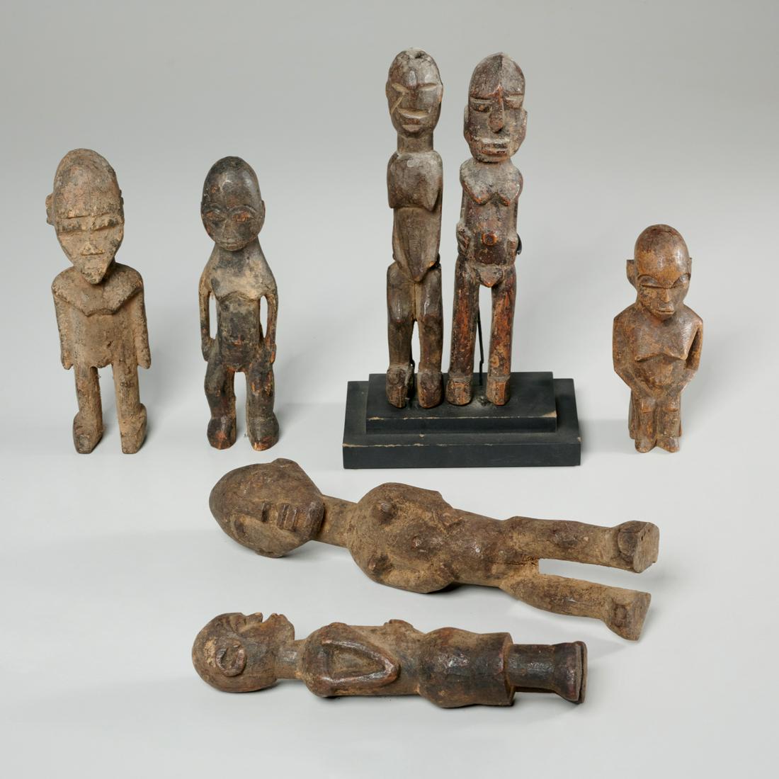 Lobi Peoples, (7) Bateba figures (1 of 7)