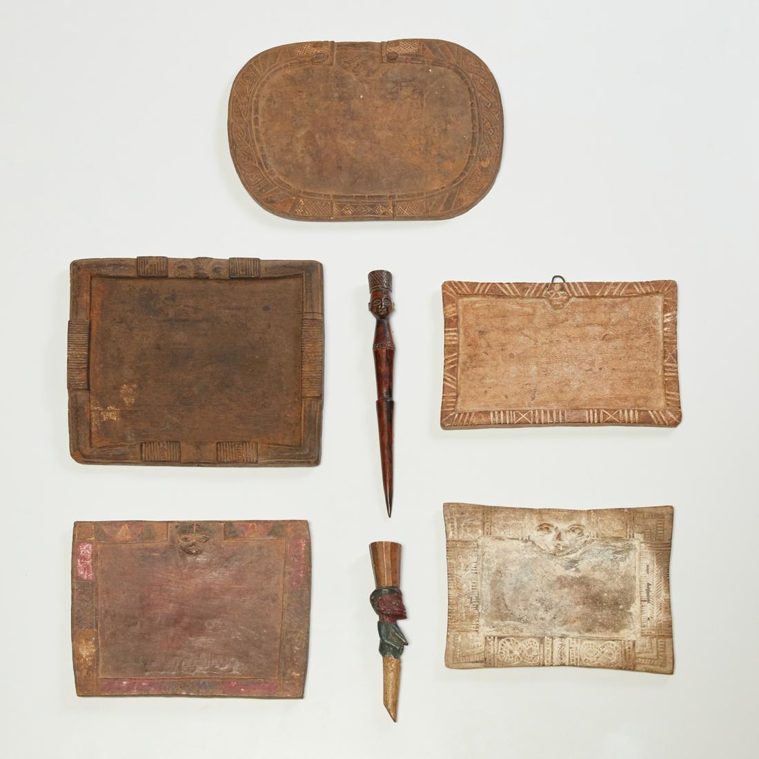 Yoruba Peoples, divination boards and tappers (1 of 5)