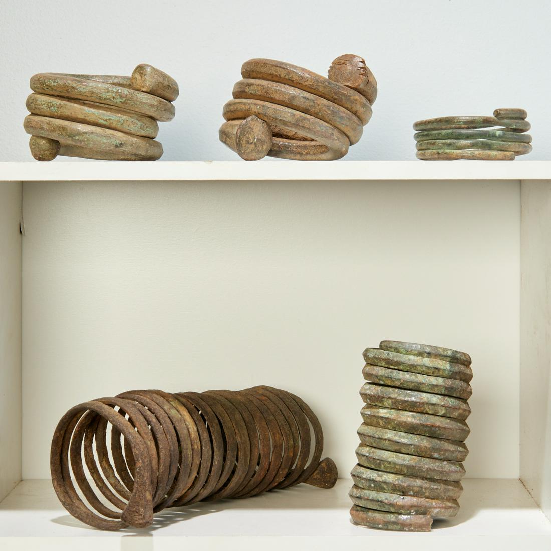 Group (5) Igbo Manilla currency arm bands (1 of 6)