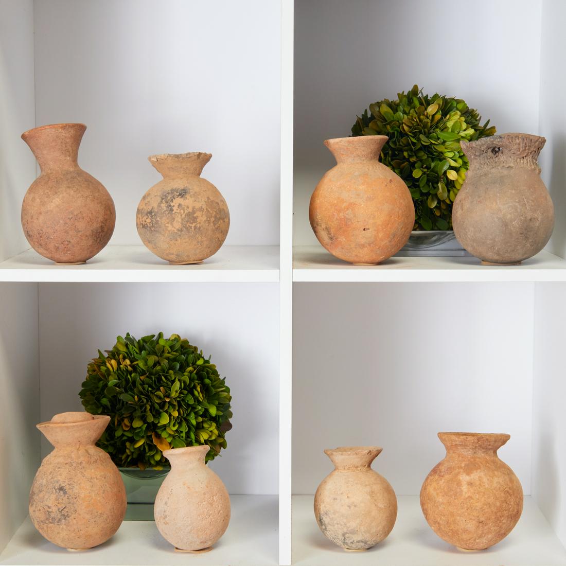 Group (8) African terracotta pots (1 of 6)