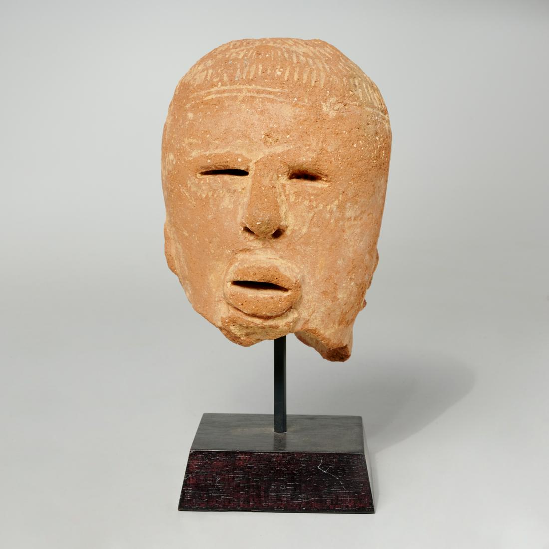 Katsina Culture, terracotta Janus head (1 of 5)