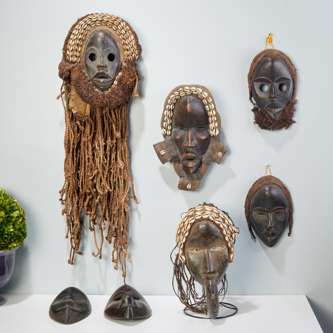 Dan Peoples, (7) masks (1 of 9)