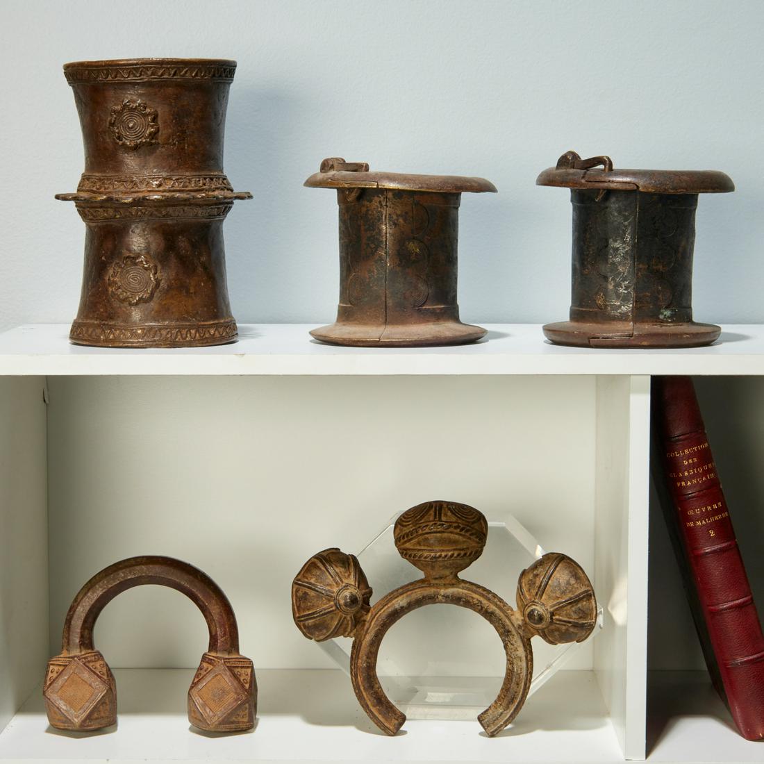 Group (5) West African currency cuffs (1 of 6)