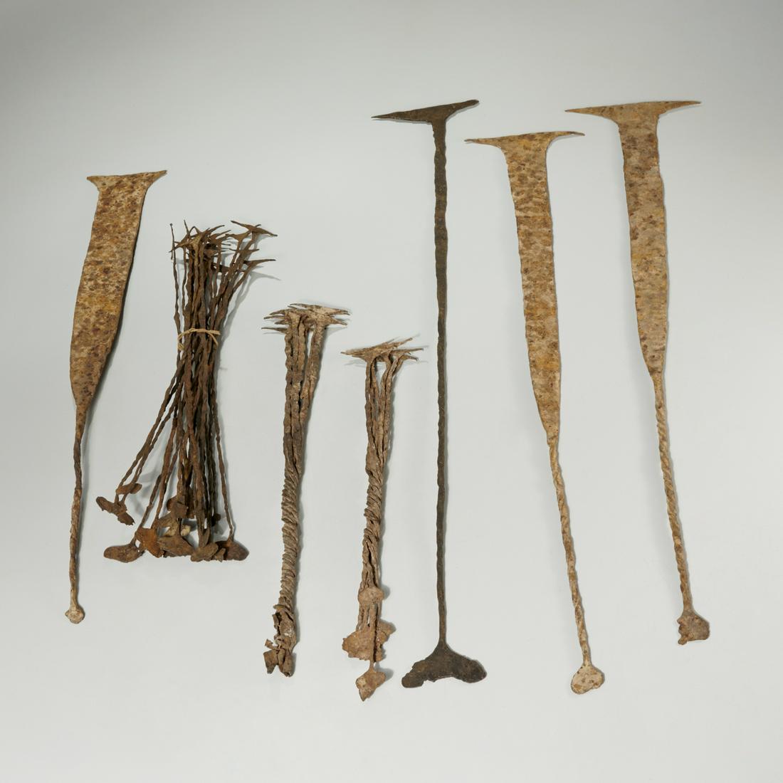 Kissi Peoples, iron penny currency (1 of 5)