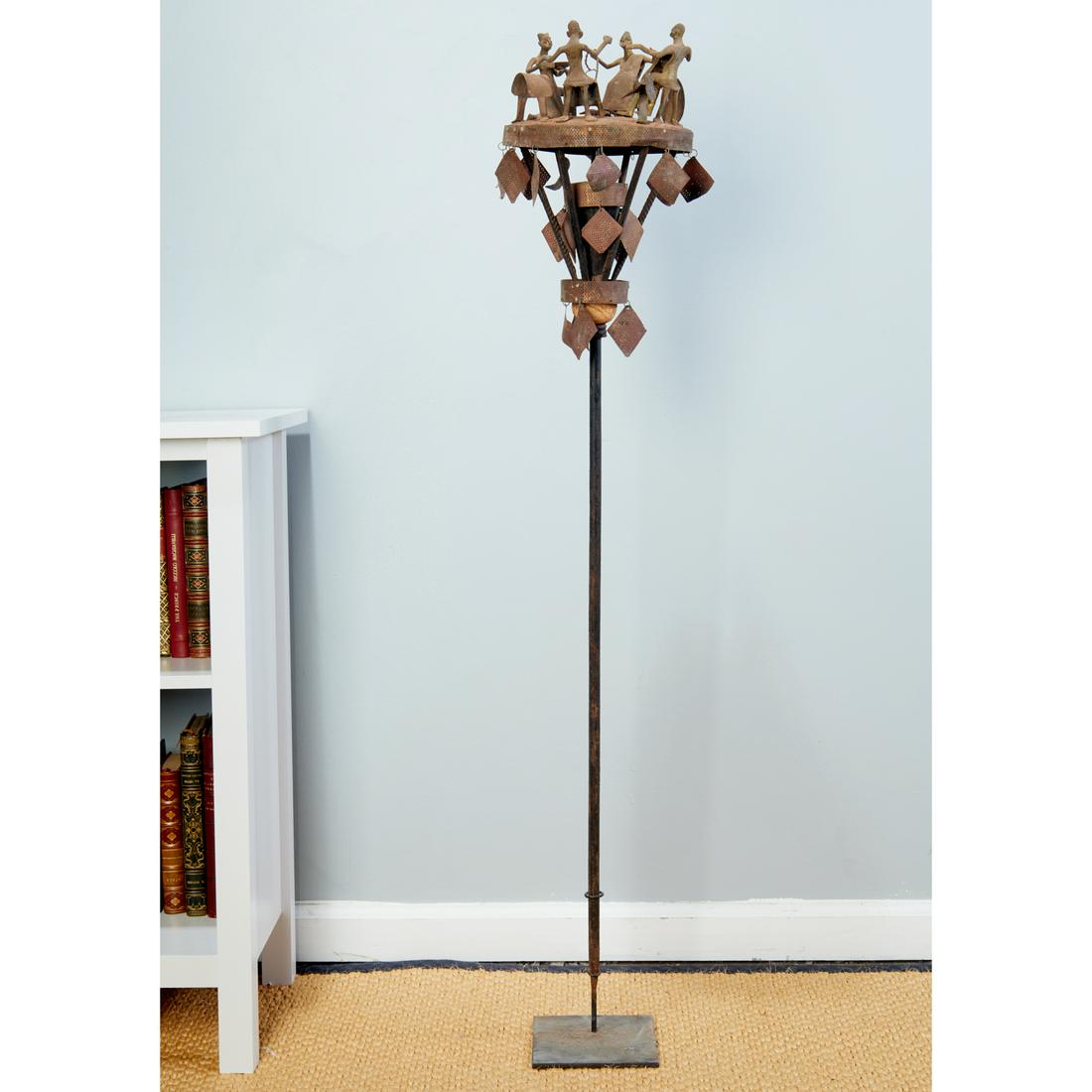 Fon Peoples, metalwork Asen altar staff (1 of 5)