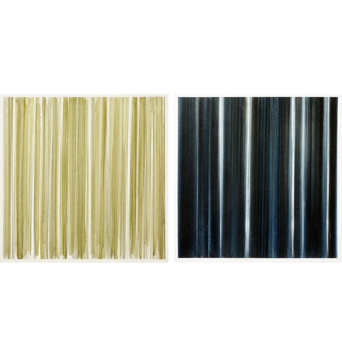 Brian Yoshimi Isobe, (2) watercolors (1 of 10)