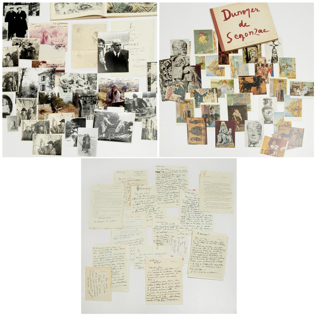 Dunoyer de Segonzac, archive of letters & photos (1 of 8)