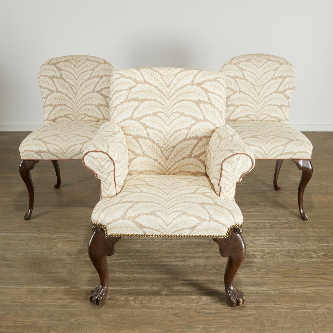(3) Irish George II style dining chairs (1 of 11)