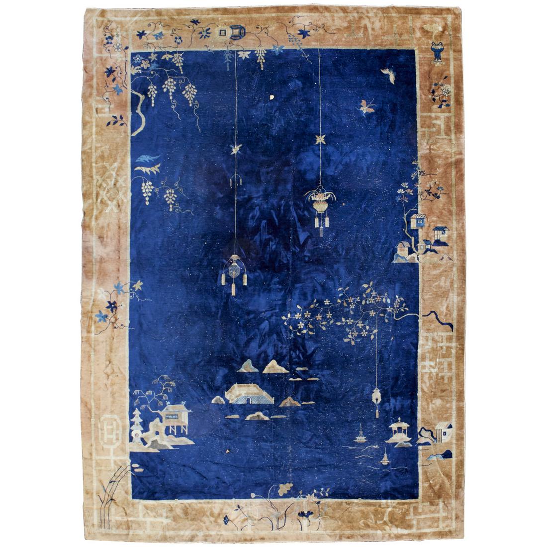 Room-size Chinese Art Deco carpet (1 of 11)